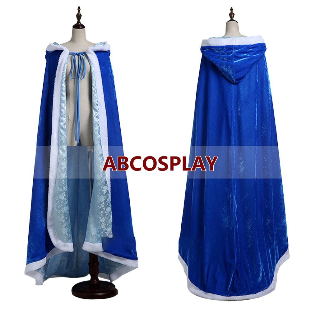 Sleeping Beauty Aurora Princess Cloak Cosplay Costume