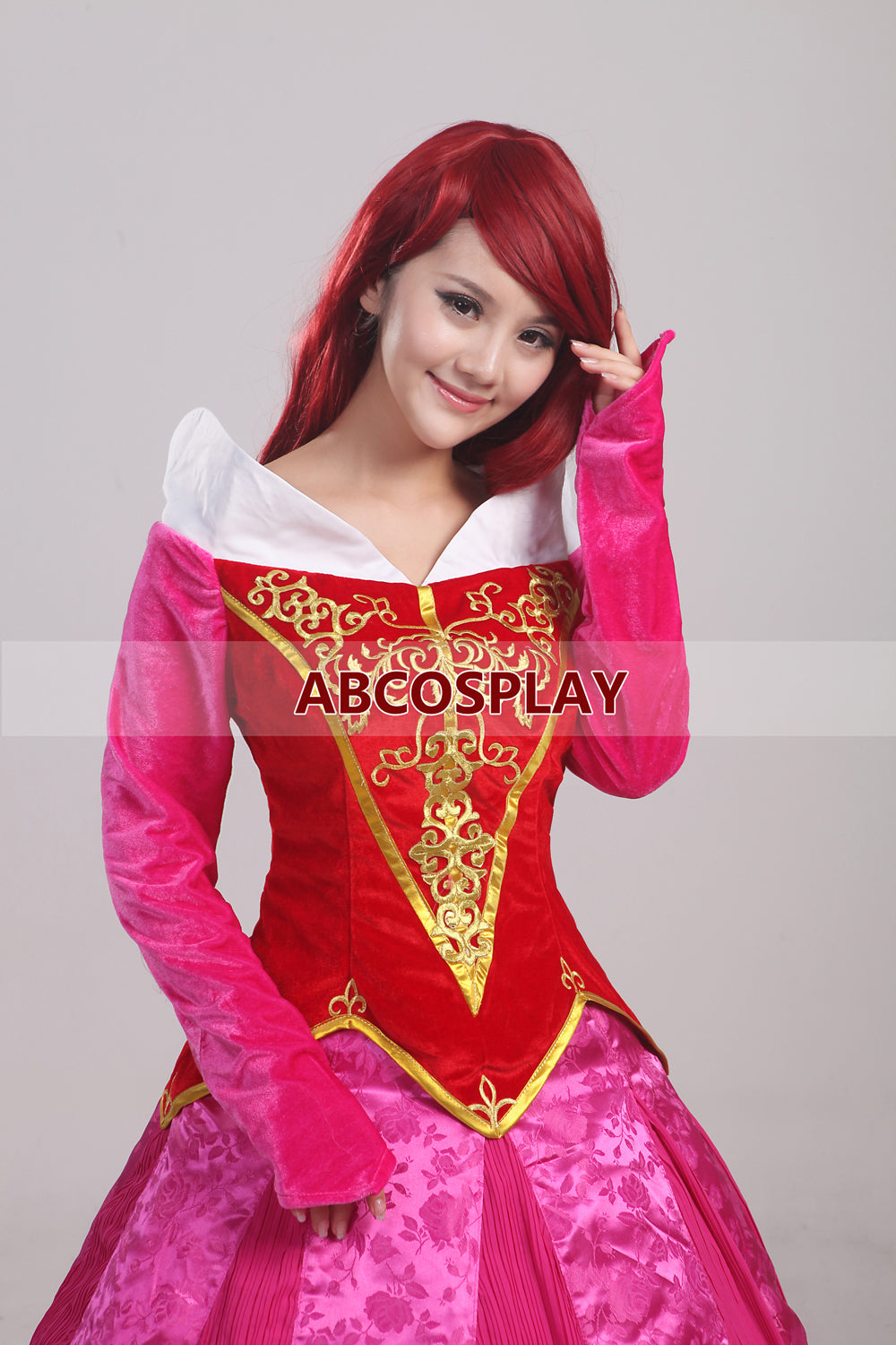 Sleeping Beauty Aurora Princess Dress Cosplay Costume