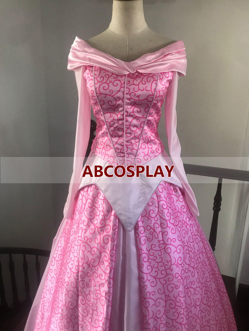 Sleeping Beauty Aurora Princess Dress Cosplay Costume