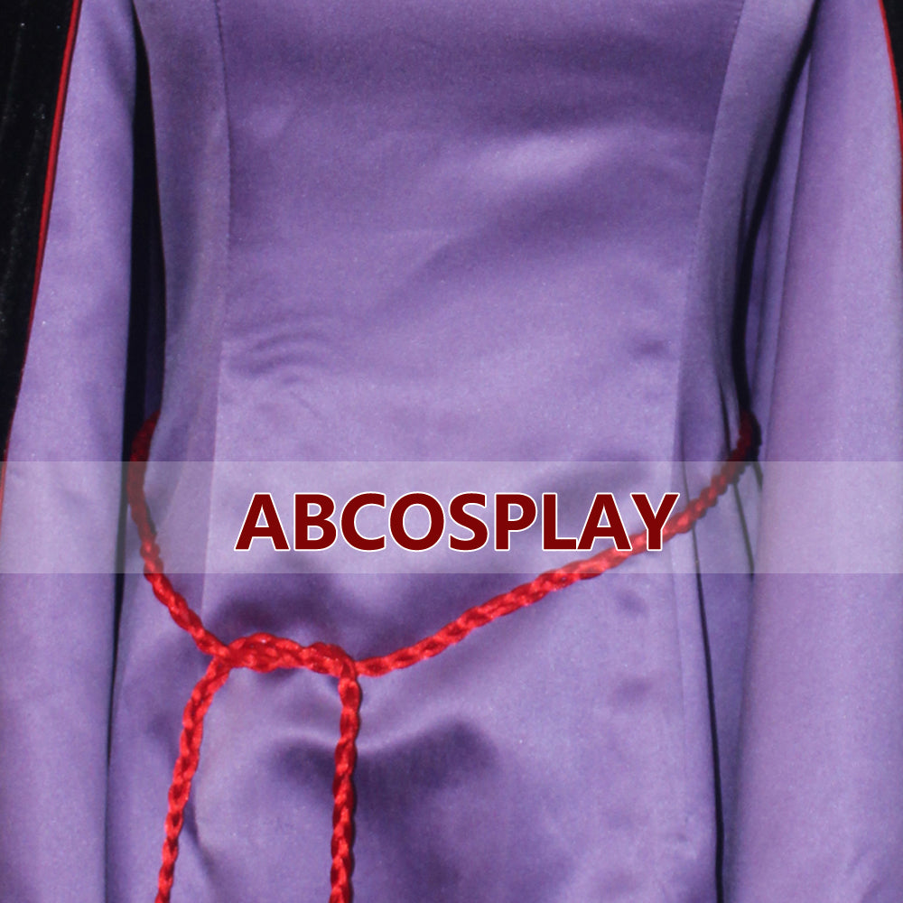 Snow White Evil Queen Purple Dress Vs Cape Cosplay Costume