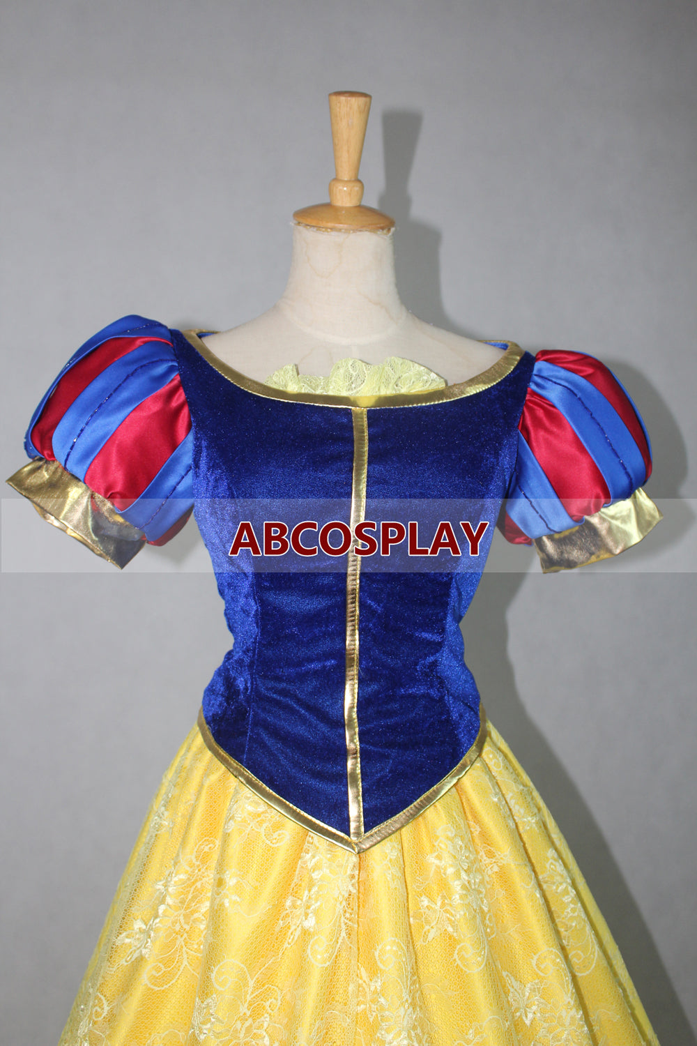 Snow White Princess Dress Cloak Satin Lace for Adult Woman Girls Cosplay Costume