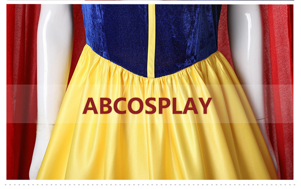 Snow White Princess Dress Girls Cosplay Costume