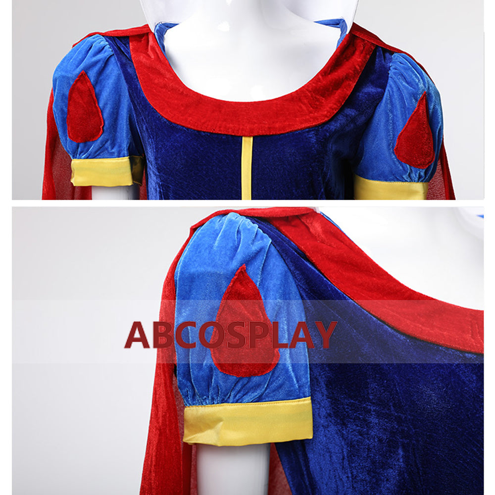 Snow White Princess Dress Girls Cosplay Costume