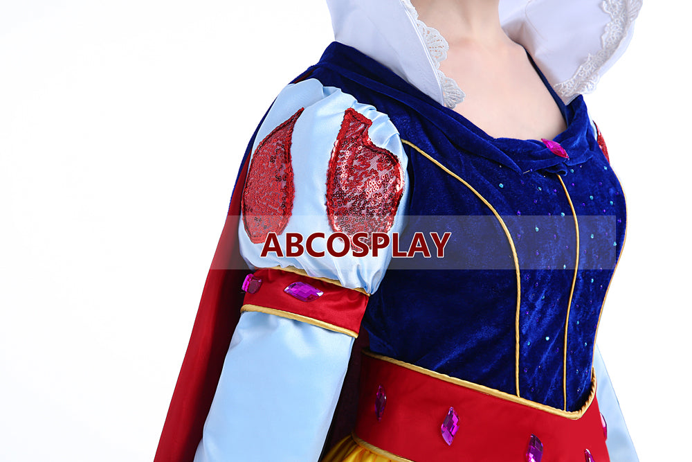 Snow White Princess Dress Thick Style Winter Dress Cosplay Costume