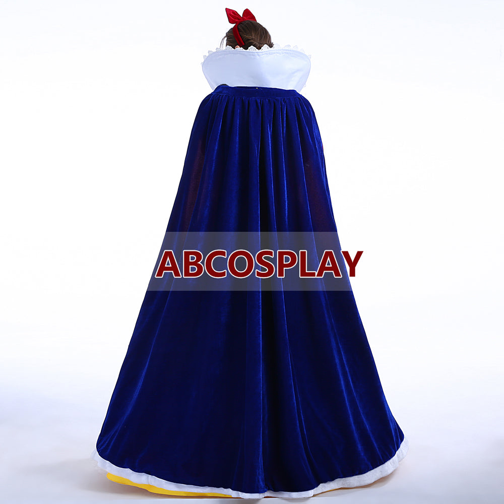 Snow White Princess Dress Thick Style Winter Dress Cosplay Costume