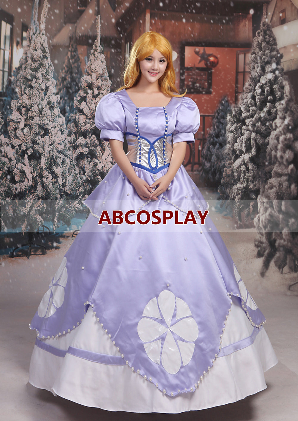 Sofia The First Princess Dress Cosplay Costume,Princess Sofia Dress