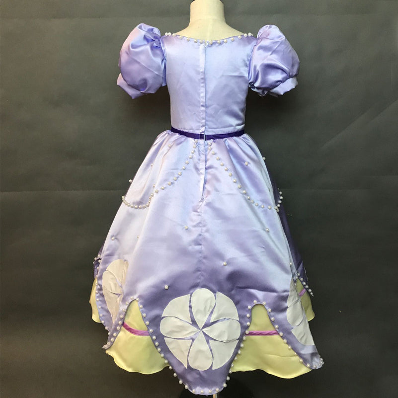 kid Sofia The First Sofia Princess Dress Cosplay Costume