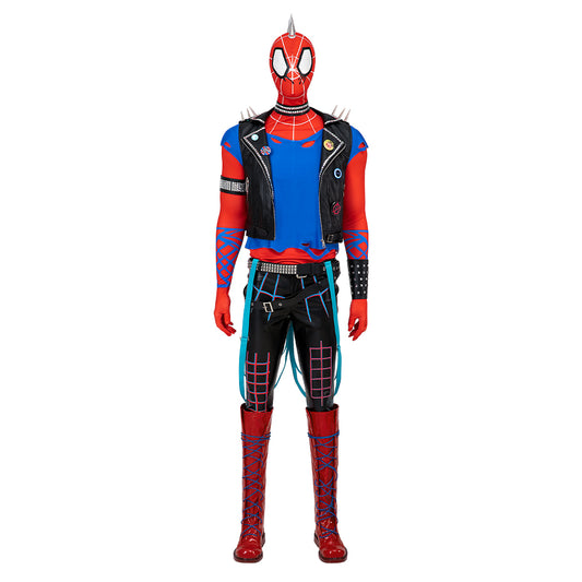 Spiderman Across the Spider-Verse Hobart Hobie Brown Cosplay Costumes Free Shipping