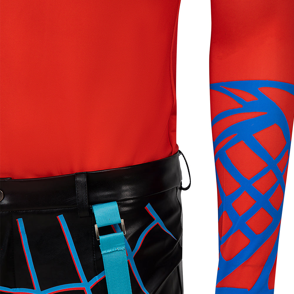 Spiderman Across the Spider-Verse Hobart Hobie Brown Cosplay Costumes Free Shipping