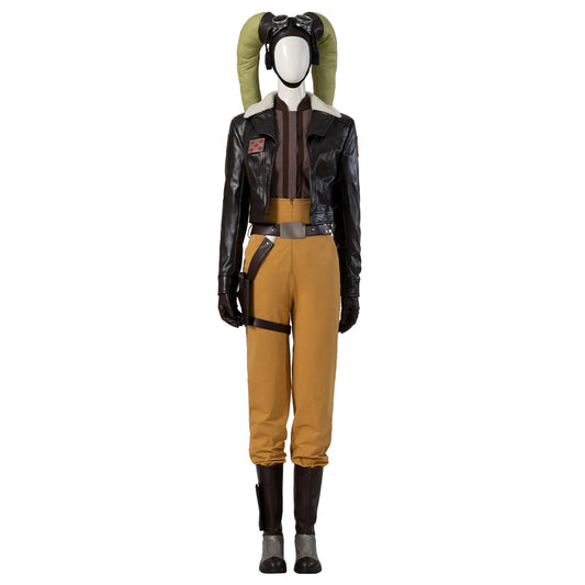 Star Wars Ahsoka Hera Syndulla Cosplay Costumes Free Shipping