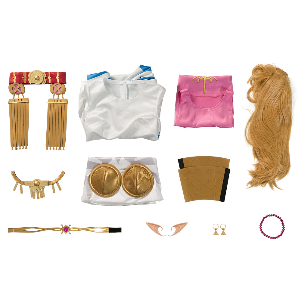 Legend Of Zelda Super Smash Bros. Princess Zelda Cosplay Costumes
