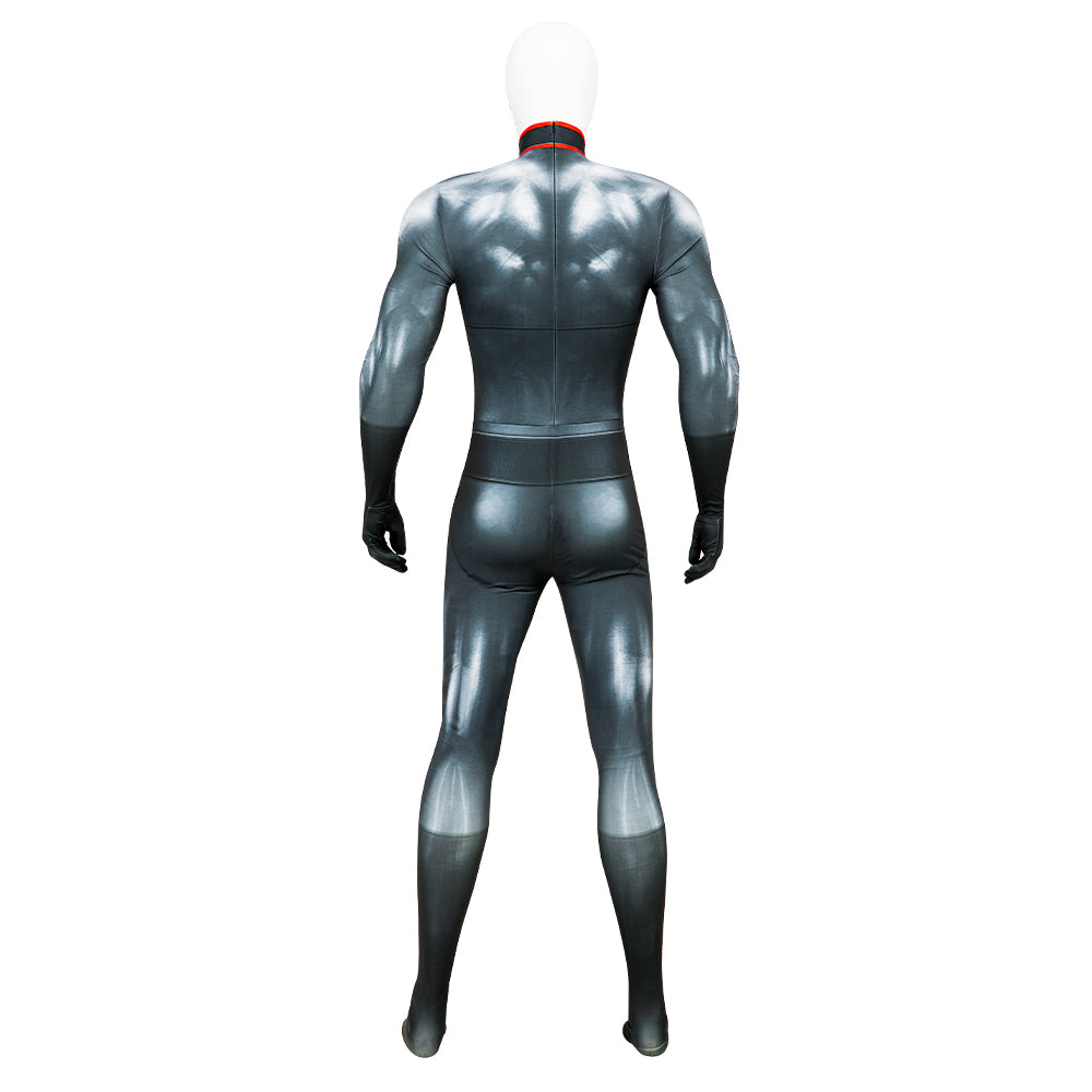 Clark Kent Red Son Cosplay Costumes Jumpsuit Cloak Halloween Free Shipping