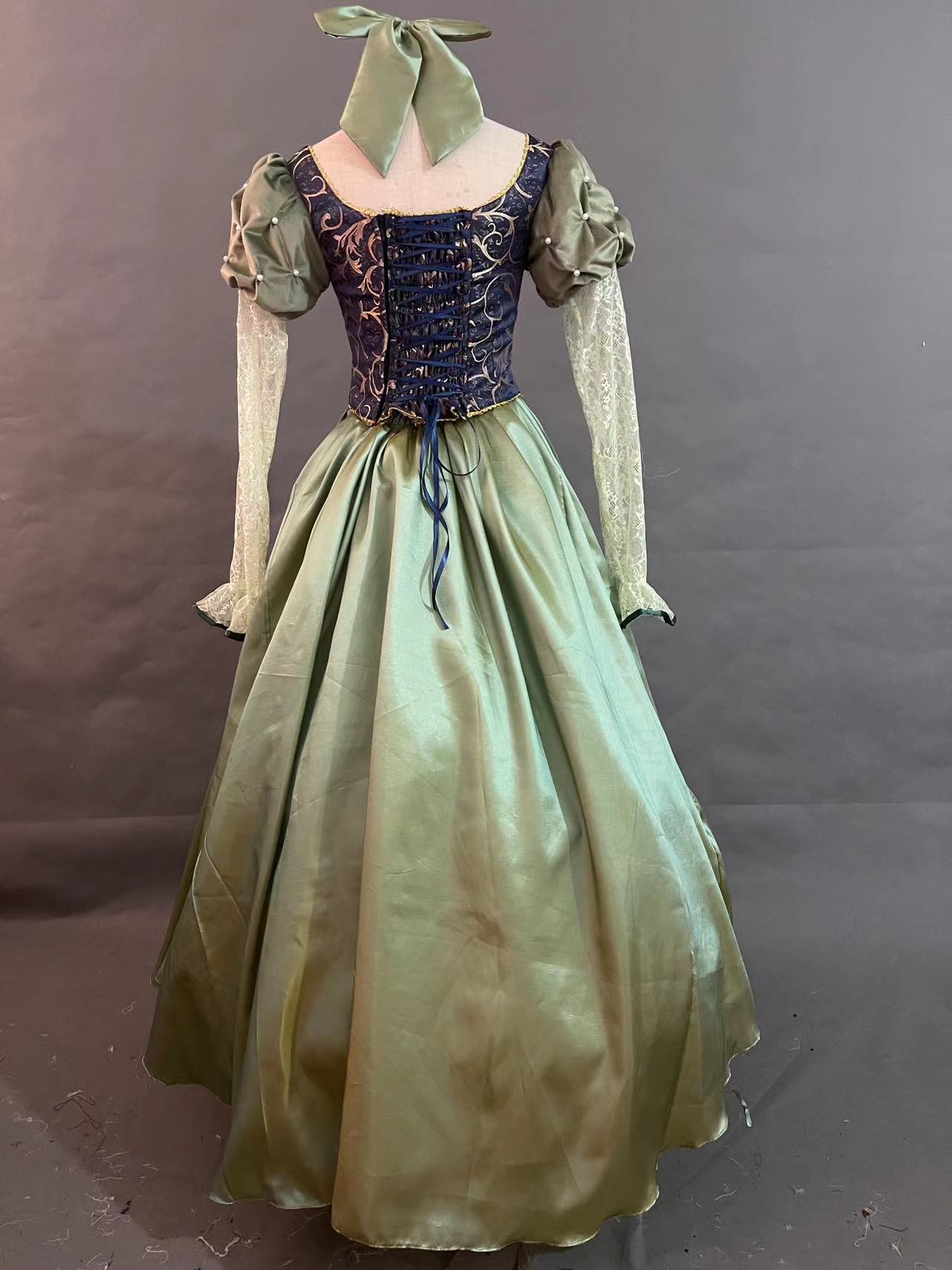 The Beauty And Beast Belle Princess Dress Cosplay Costumes