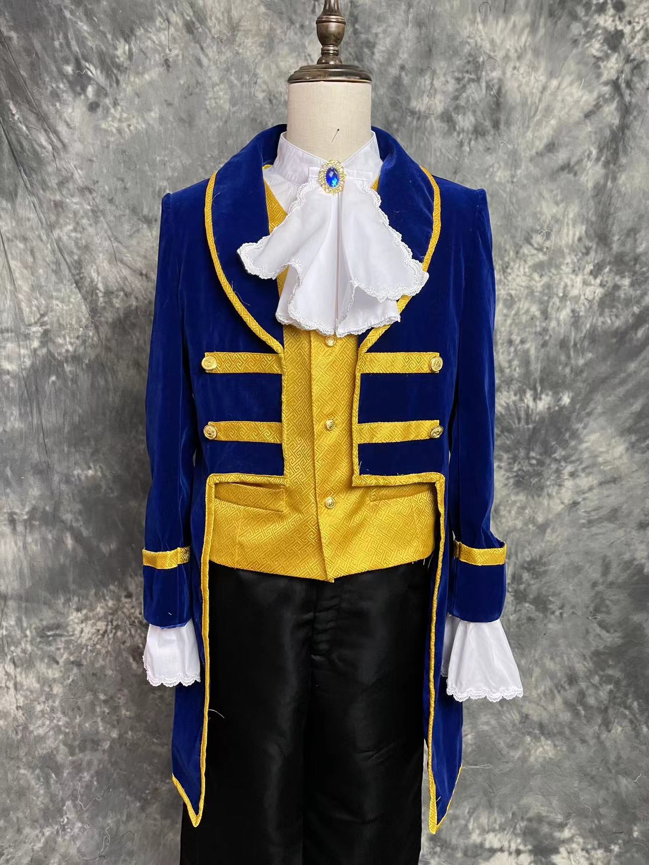 Beauty And The Beast Prince Adam Cosplay Costume