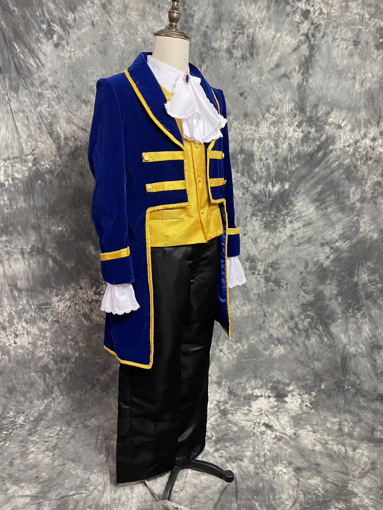 Beauty And The Beast Prince Adam Cosplay Costume
