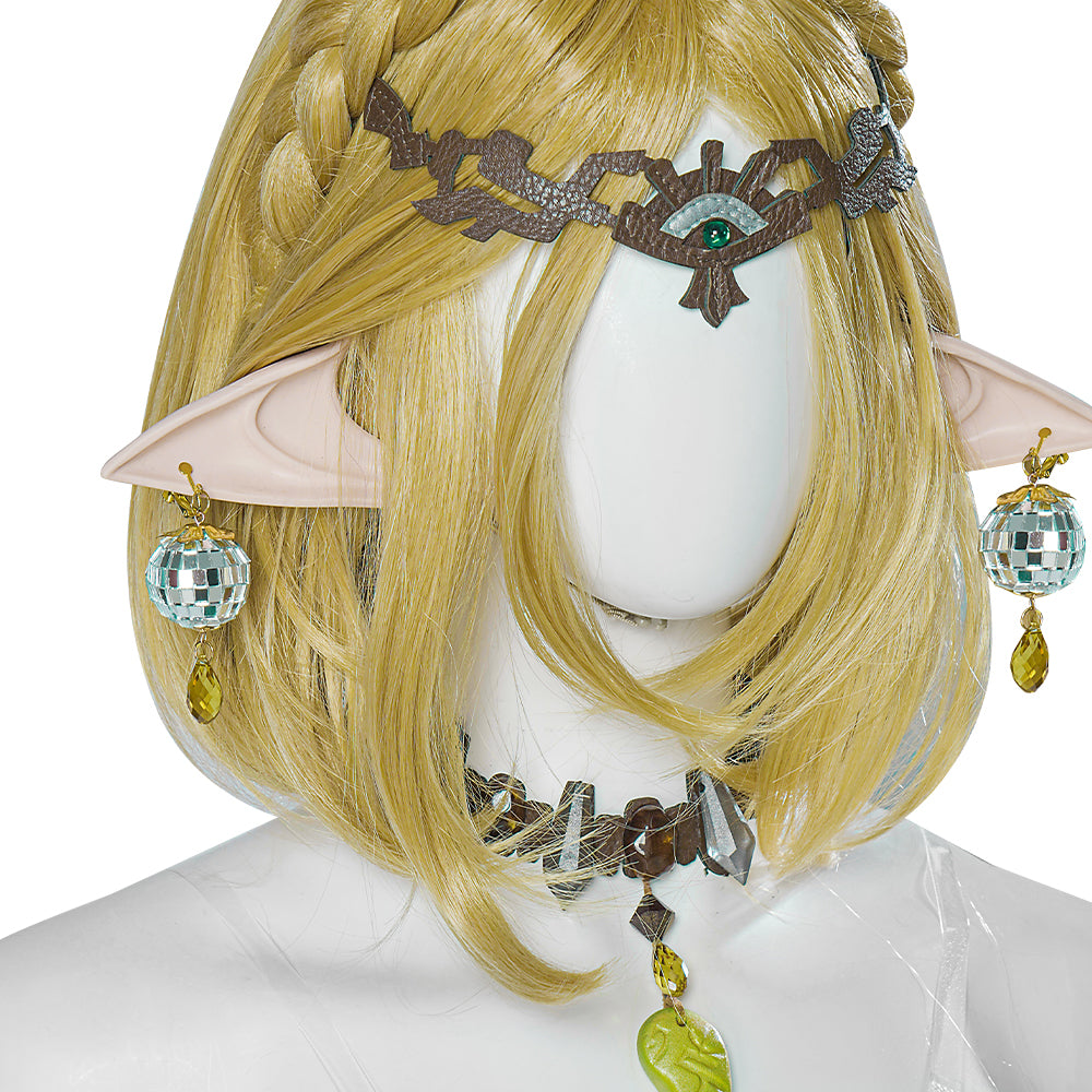 The Legend of Zelda Tears of the Kingdom Hyrule Princess Zelda Cosplay Costume Free Shipping