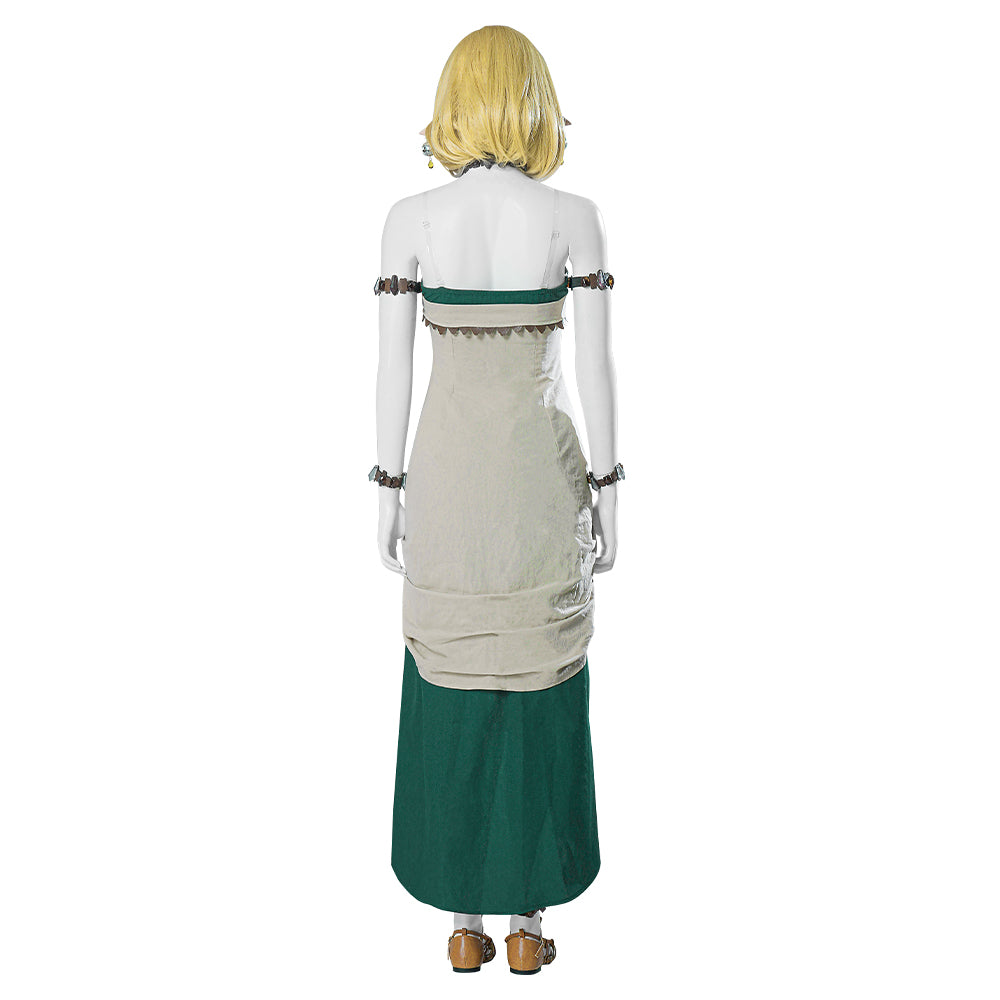 The Legend of Zelda Tears of the Kingdom Hyrule Princess Zelda Cosplay Costume Free Shipping