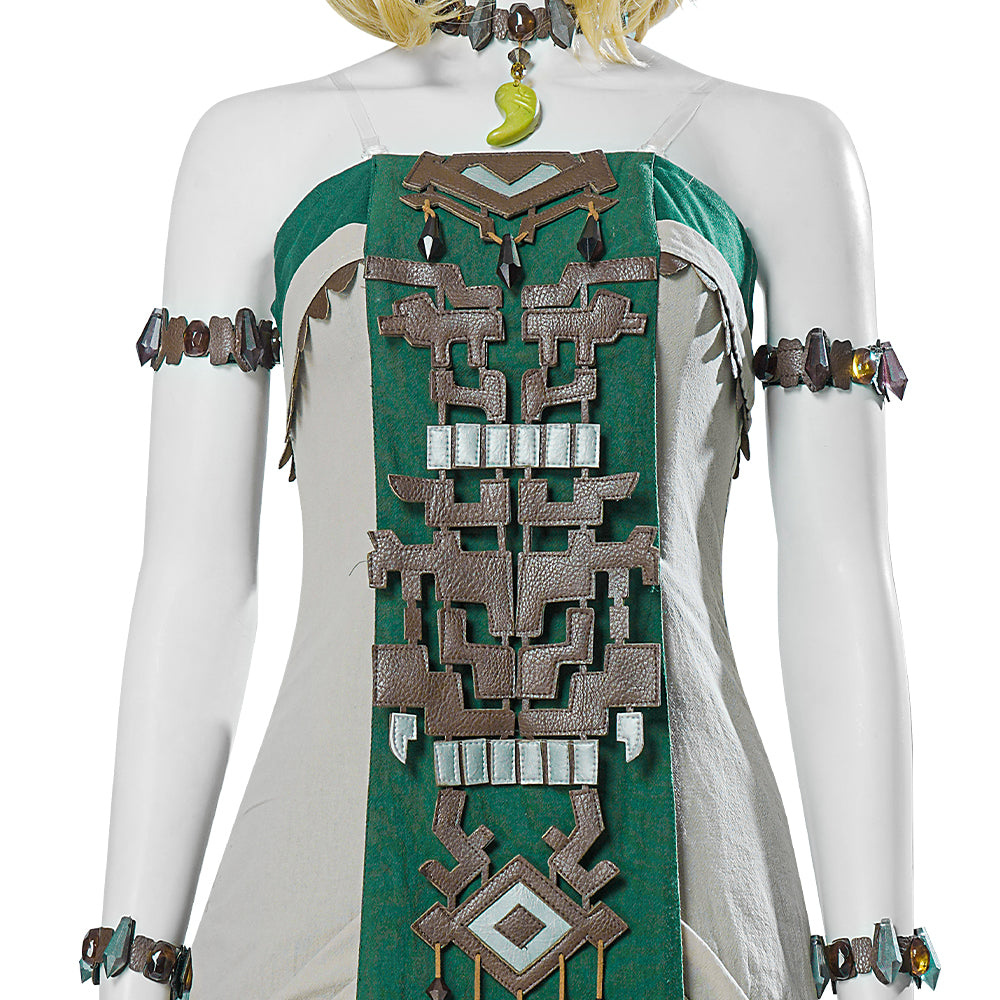 The Legend of Zelda Tears of the Kingdom Hyrule Princess Zelda Cosplay Costume Free Shipping