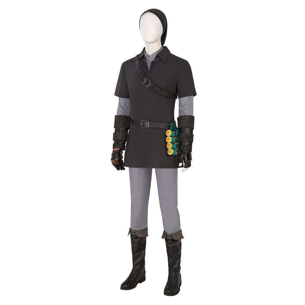 The Legend of Zelda Tears of the Kingdom Link Dark Version Cosplay Costume Free Shipping