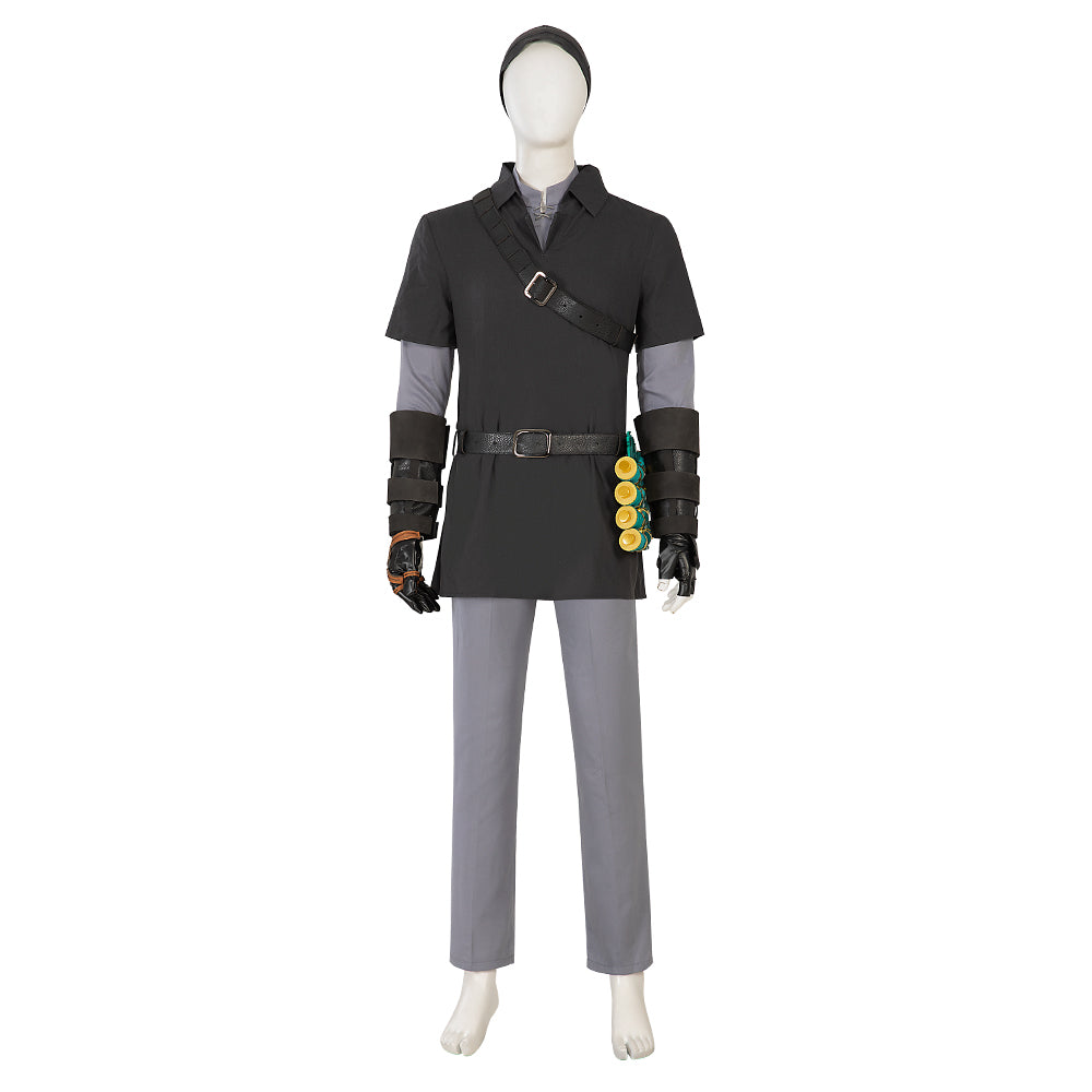 The Legend of Zelda Tears of the Kingdom Link Dark Version Cosplay Costume Free Shipping