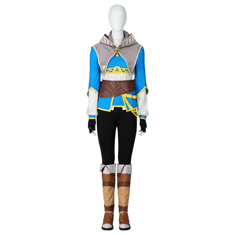 The Legend of Zelda Tears of the Kingdom Princess Zelda Cosplay Costumes Free Shipping