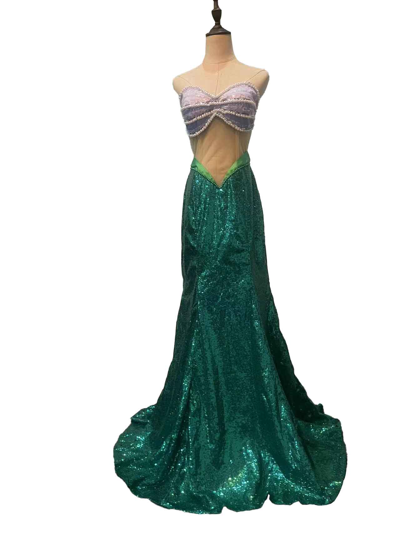 The Little Mermaid Ariel Princess Dress Cosplay Costume