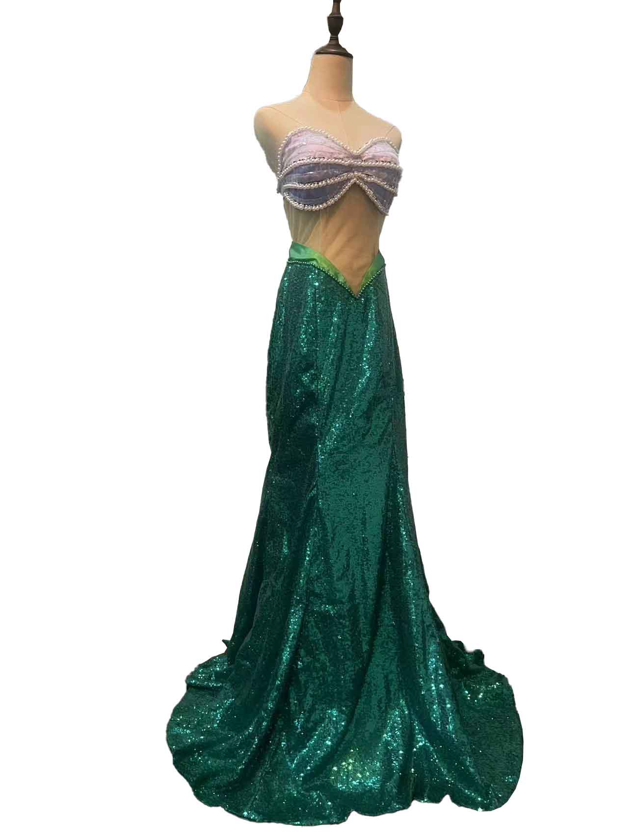 The Little Mermaid Ariel Princess Dress Cosplay Costume