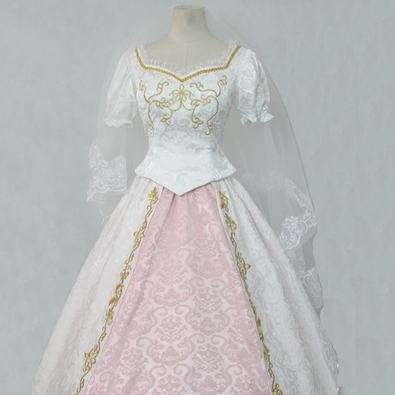 Sleeping Beaty Aurora Princess Dress Cosplay Costume