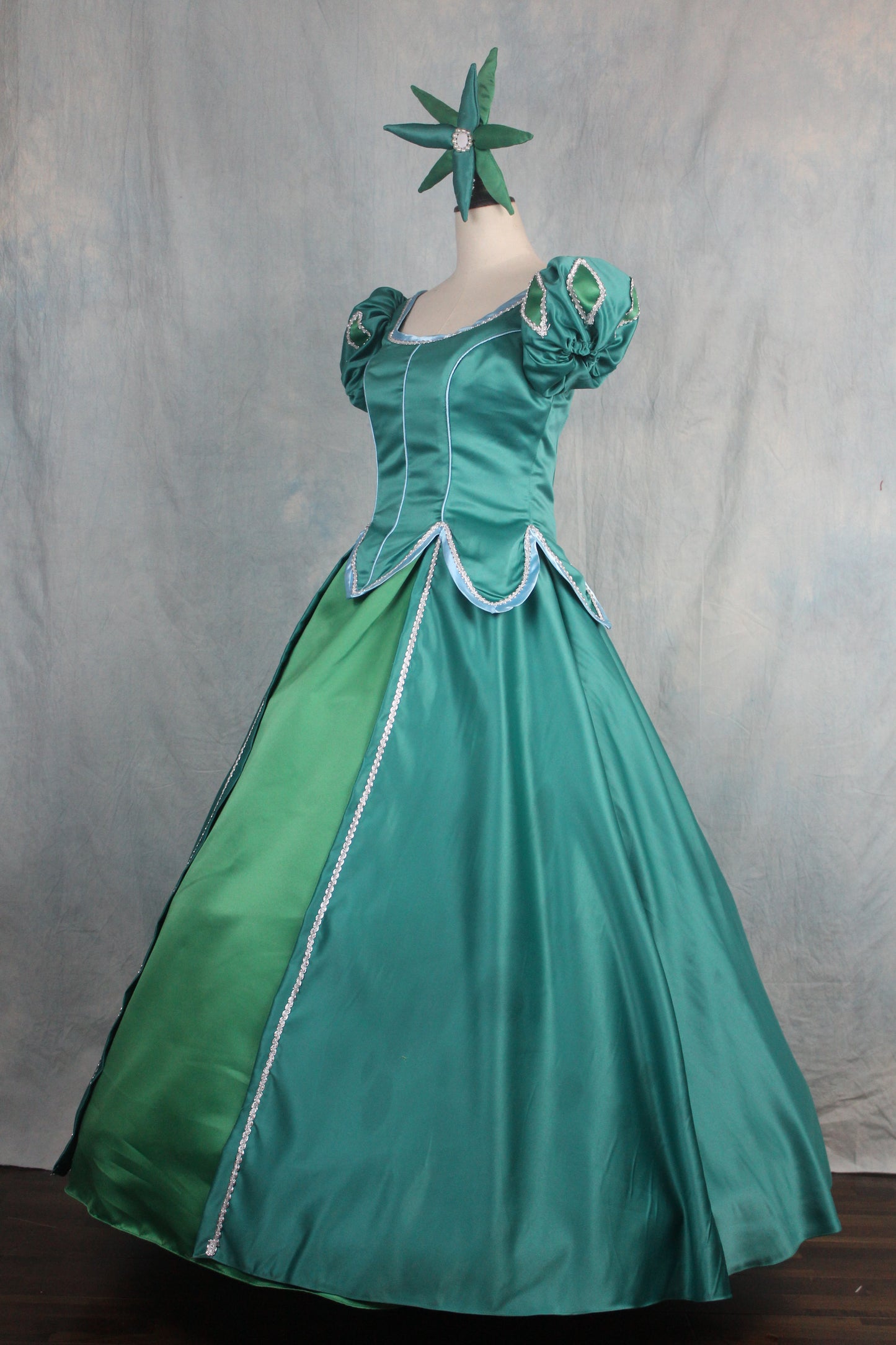 The little Mermaid Princess Ariel Dress Green Cosplay Costumes