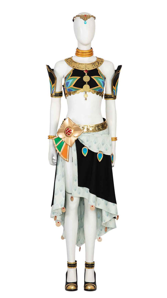 The Legend of Zelda Tears of the Kingdom Riju Cosplay Costumes Free Shipping